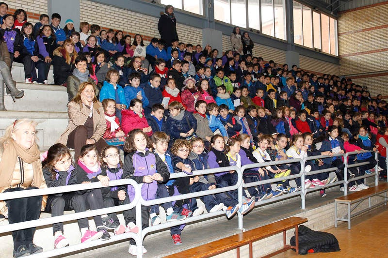 El Quesos Cerrato visita el colegio Marista Castilla de Palencia