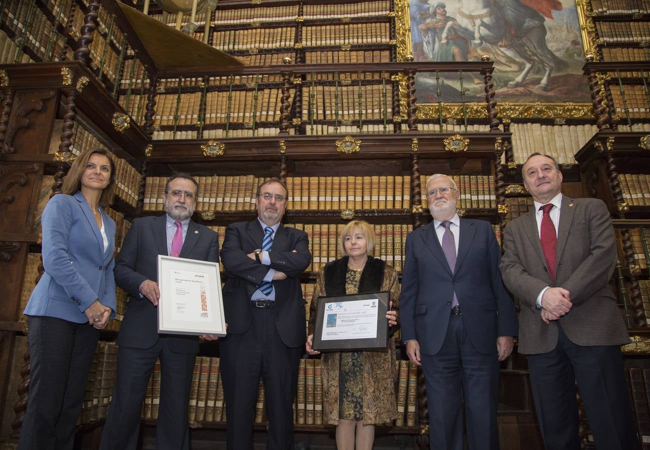 La biblioteca de la UVA recibe el Sello de Excelencia