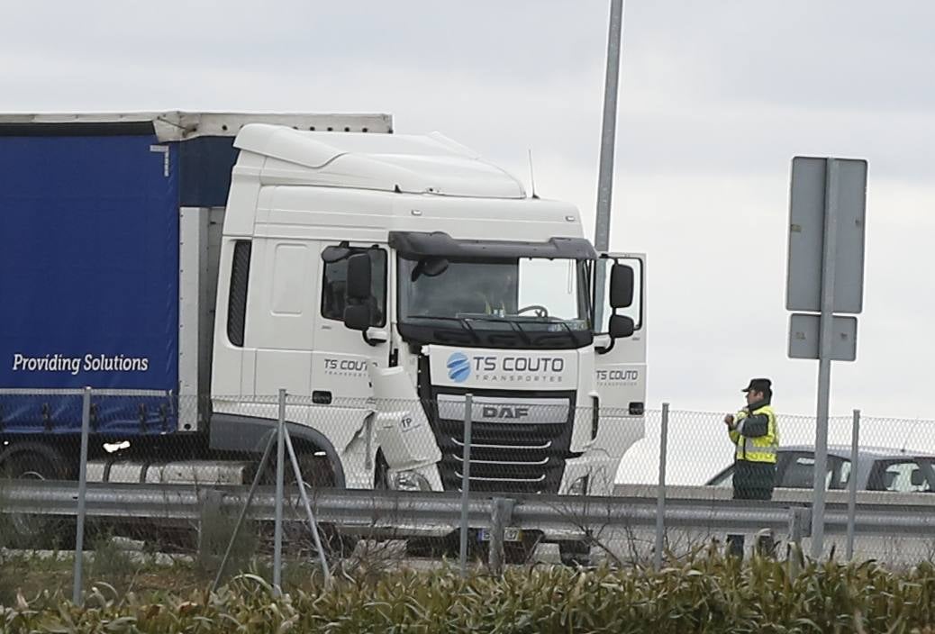 Atropello de dos ciclistas en la Ronda Exterior de Valladolid