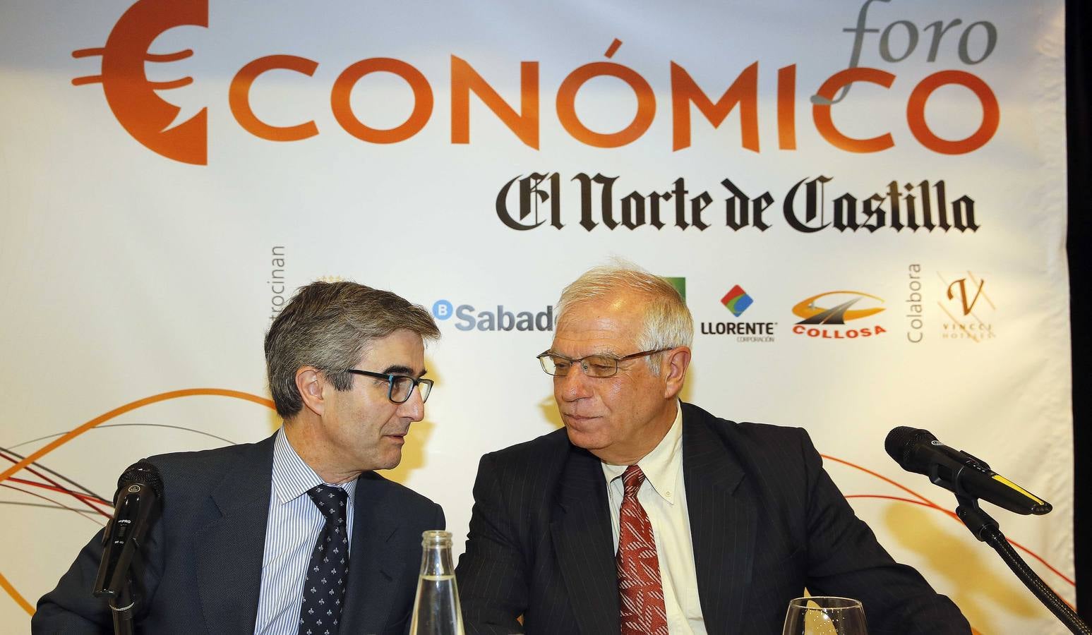 Josep Borrell, en el Foro Económico de El Norte de Castilla