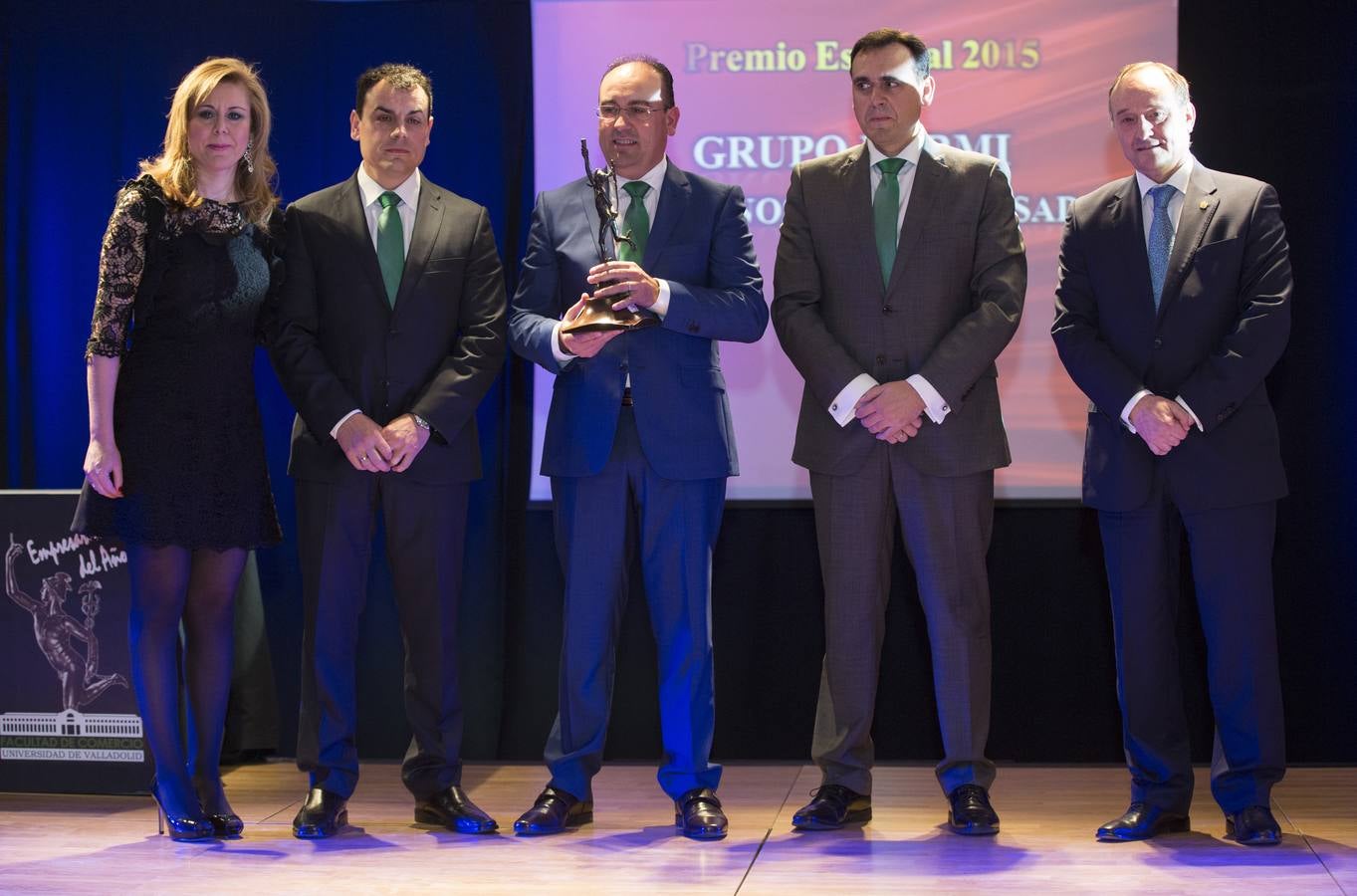 Entrega de los premios Empresarios del Año de la Facultad de Comercio de Valladolid