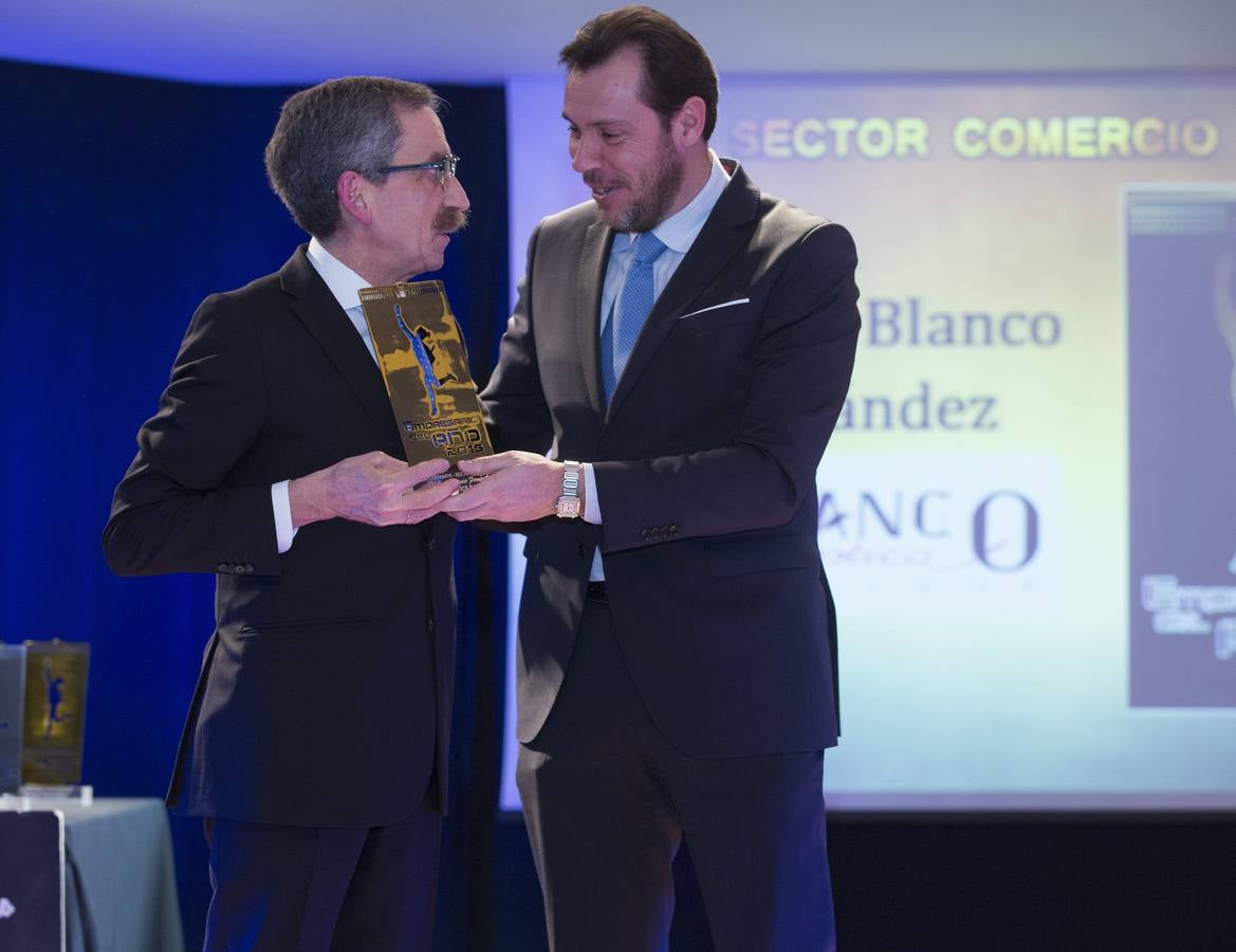 Entrega de los premios Empresarios del Año de la Facultad de Comercio de Valladolid