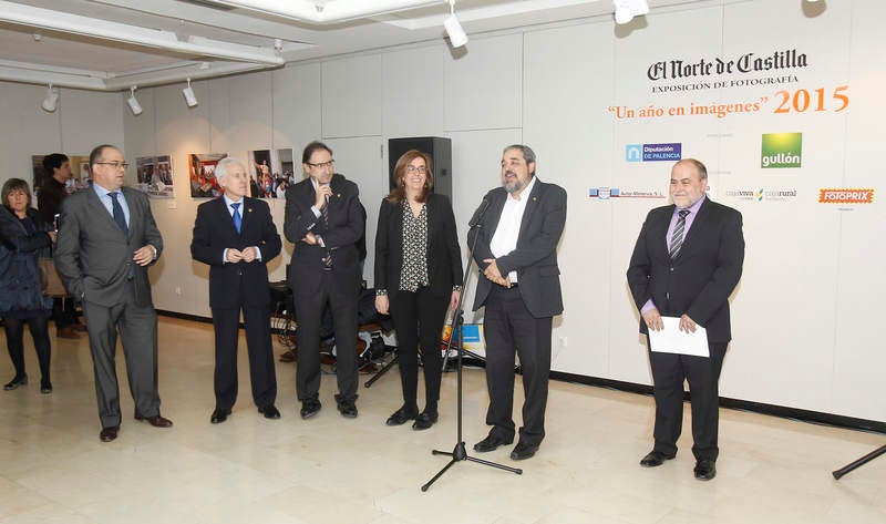 Inauguración de la exposición &#039;Un año en imágenes 2015&#039; de Palencia (1/2)