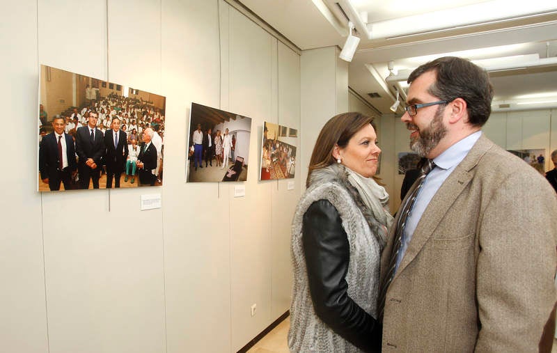 Inauguración de la exposición &#039;Un año en imágenes 2015&#039; de Palencia (2/2)