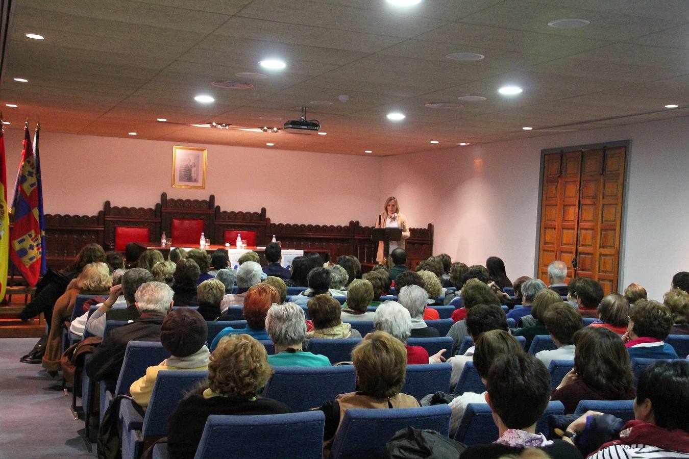 Acto del Día de la Mujer en Medina de Rioseco.