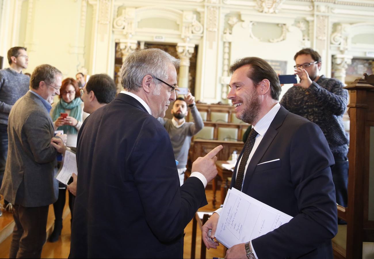 Pleno en el Ayuntamiento de Valladolid