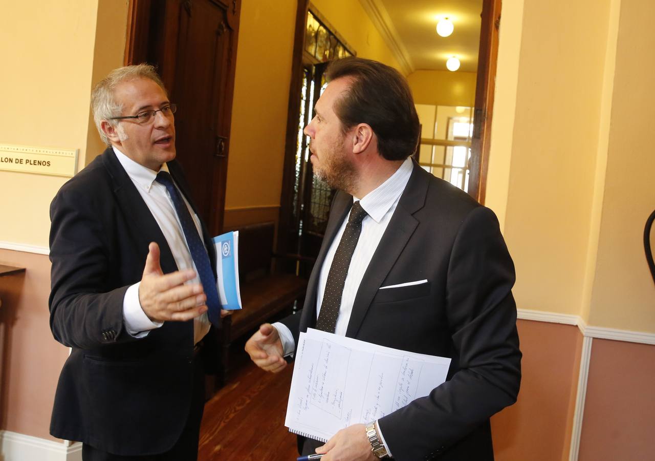 Pleno en el Ayuntamiento de Valladolid