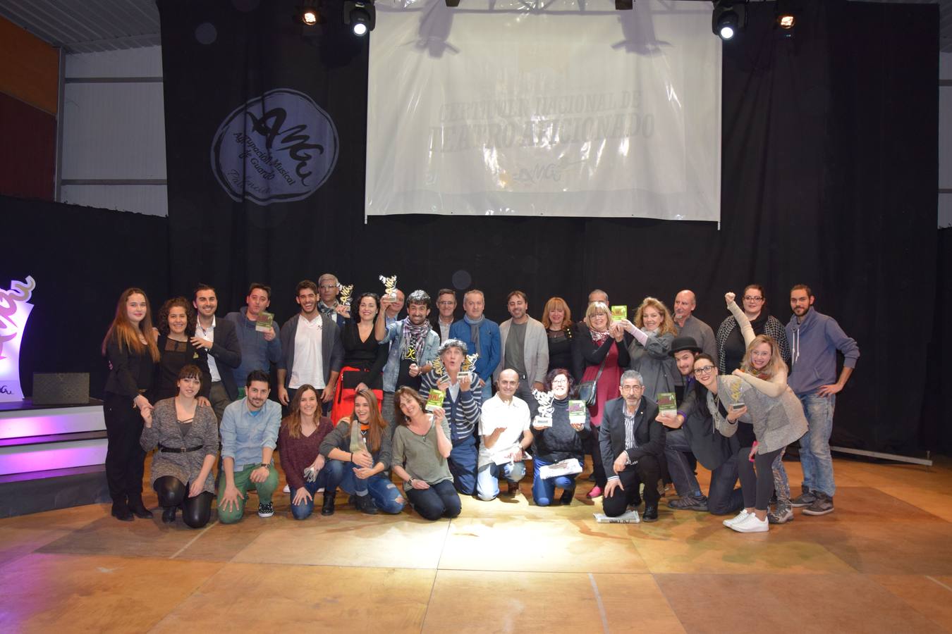 Clausura del IV Certamen Nacional de Teatro Aficionado de Guardo (Palencia)