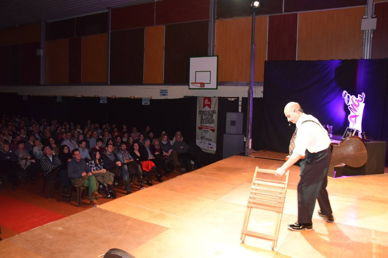 Clausura del IV Certamen Nacional de Teatro Aficionado de Guardo (Palencia)