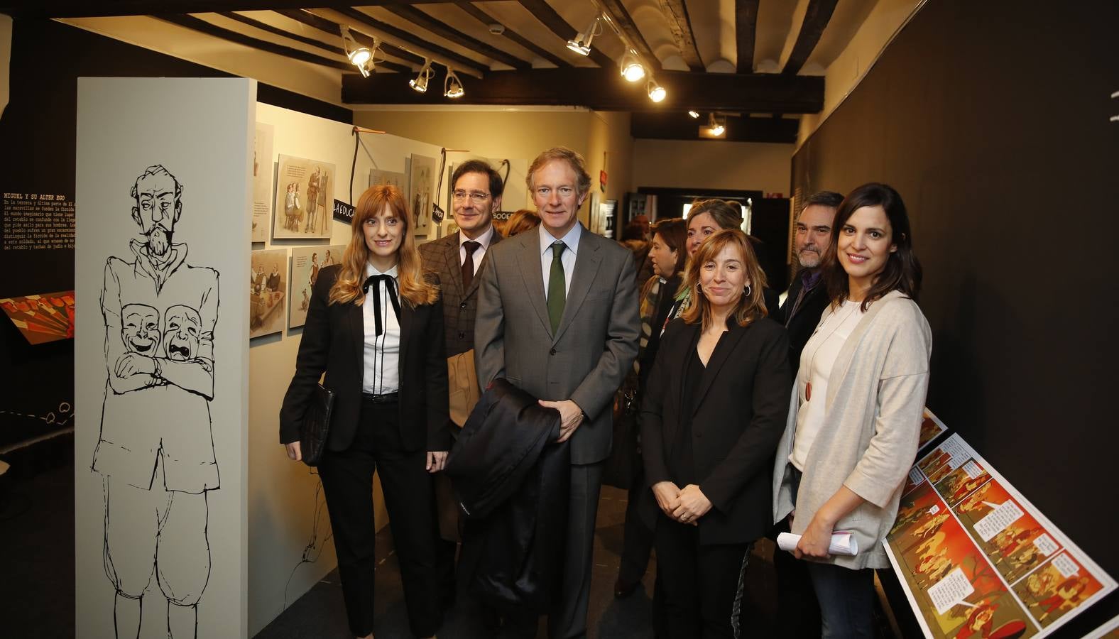 Inauguración de la exposición &#039;Miguel EN Cervantes&#039;