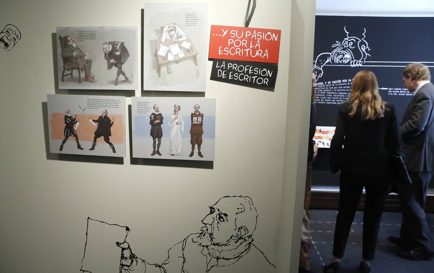 Inauguración de la exposición &#039;Miguel EN Cervantes&#039;