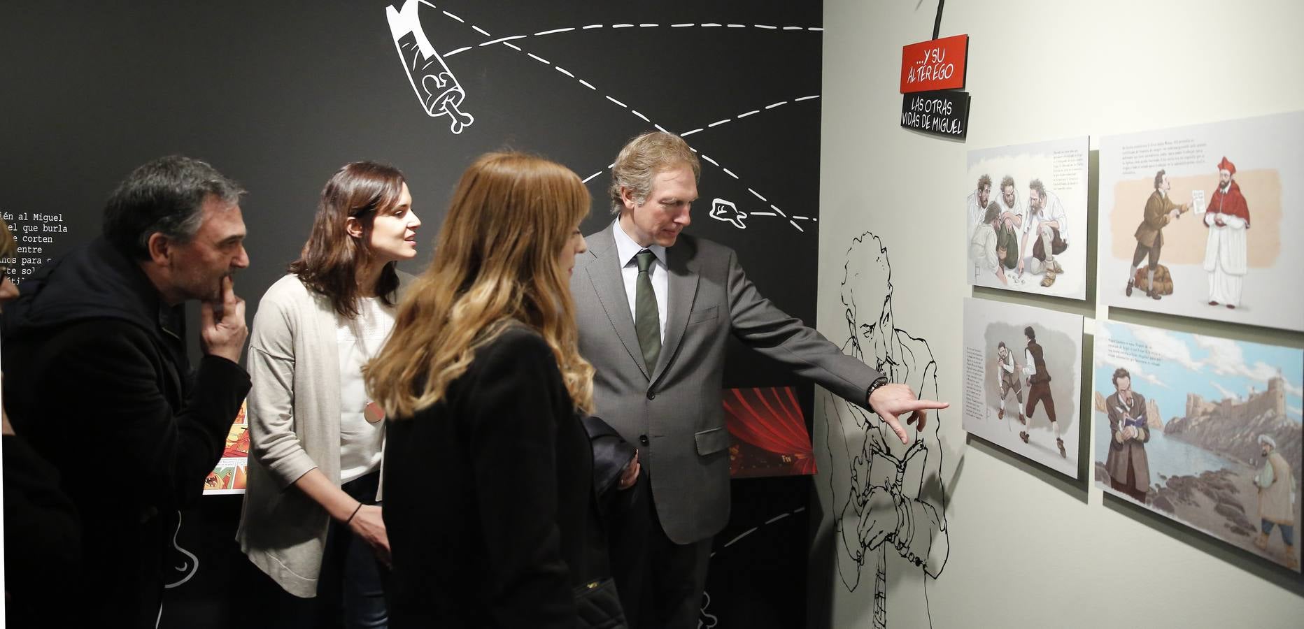 Inauguración de la exposición &#039;Miguel EN Cervantes&#039;