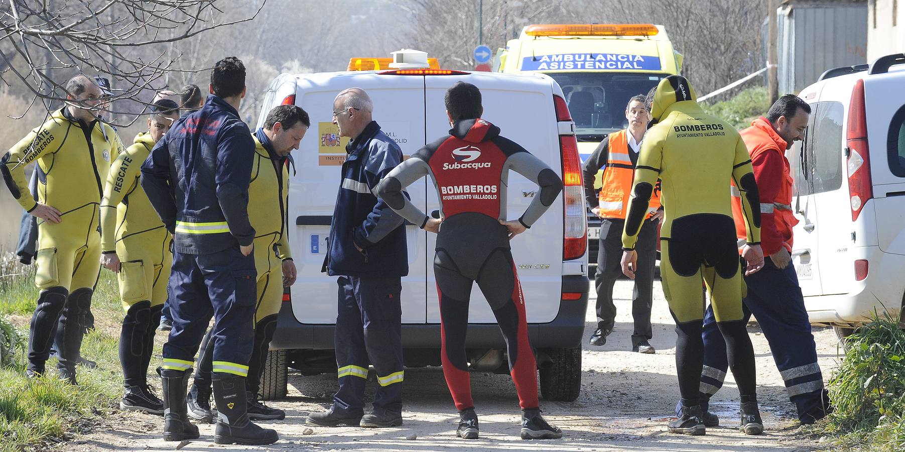 Hallan el cadáver de un varón en el Canal de Castilla