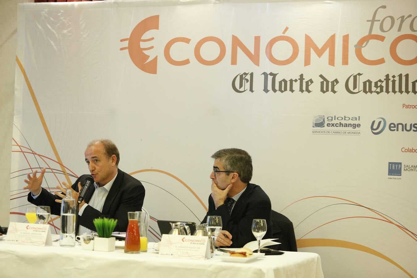 El exministro Miguel Sebastián, en el Foro Económico de El Norte de Castilla en Salamanca