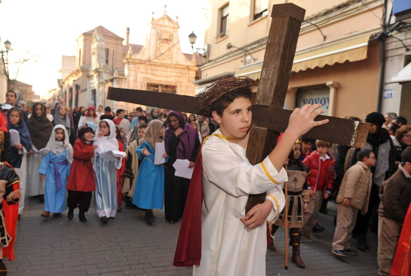 Vía Crucis infantil en Medina del Campo