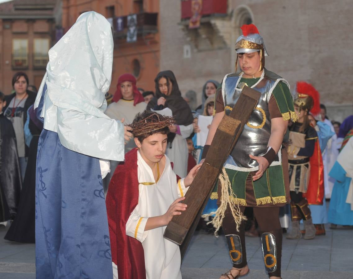 Vía Crucis infantil en Medina del Campo
