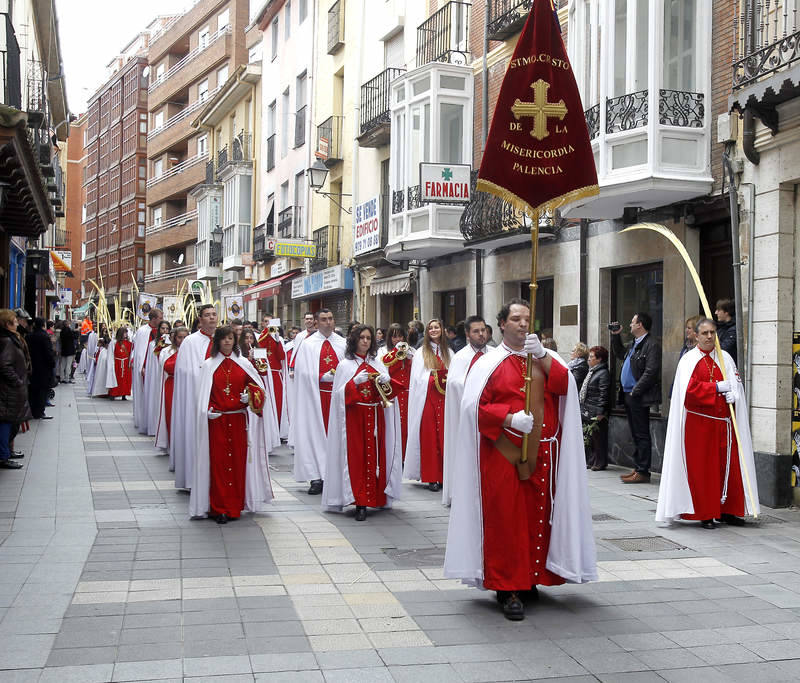 Procesión de las Palmas en Palencia (1/2)