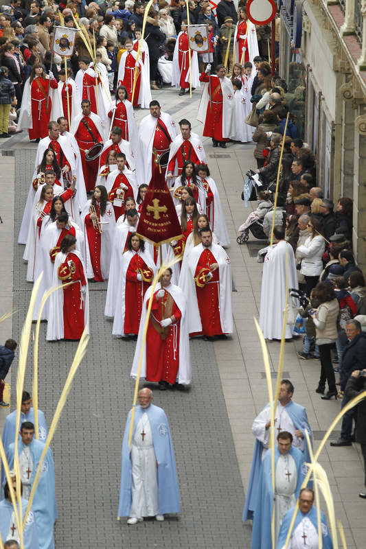 Procesión de las Palmas en Palencia (1/2)