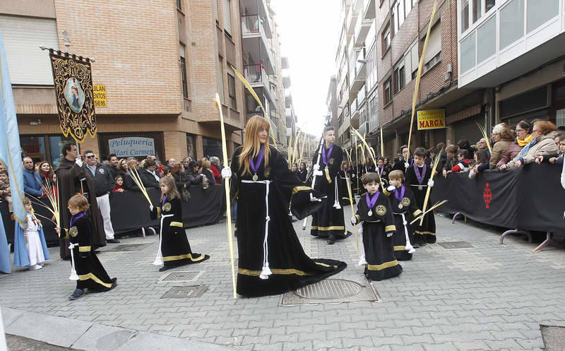 Procesión de las Palmas en Palencia (1/2)