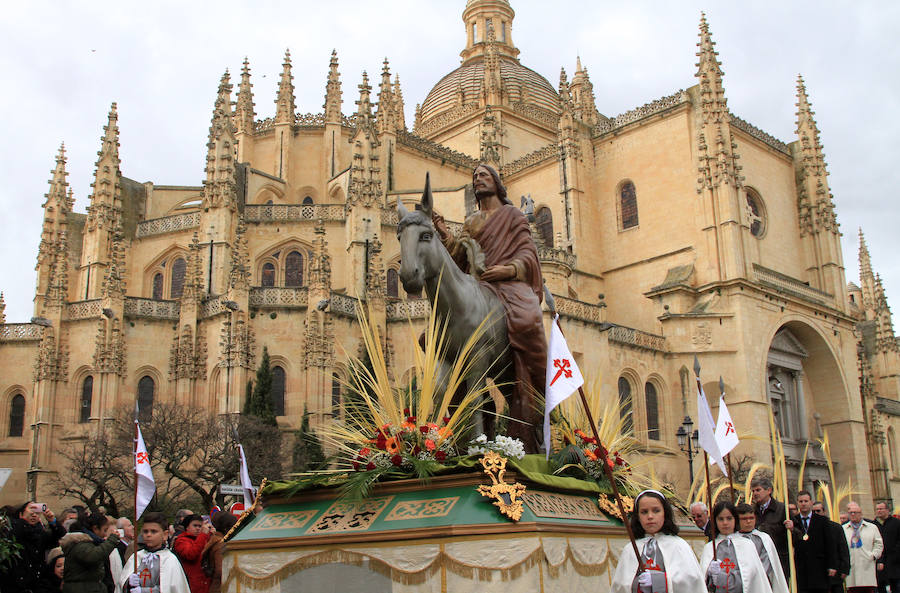 Procesión de las Palmas en Segovia