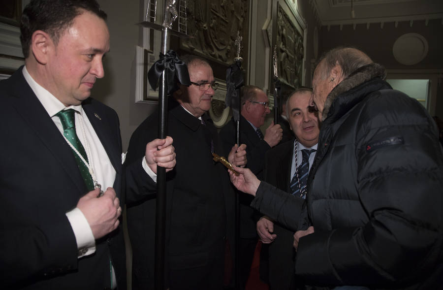 El subdirector de El Norte de Castilla pregona la Semana Santa de Medina de Rioseco (1/2)