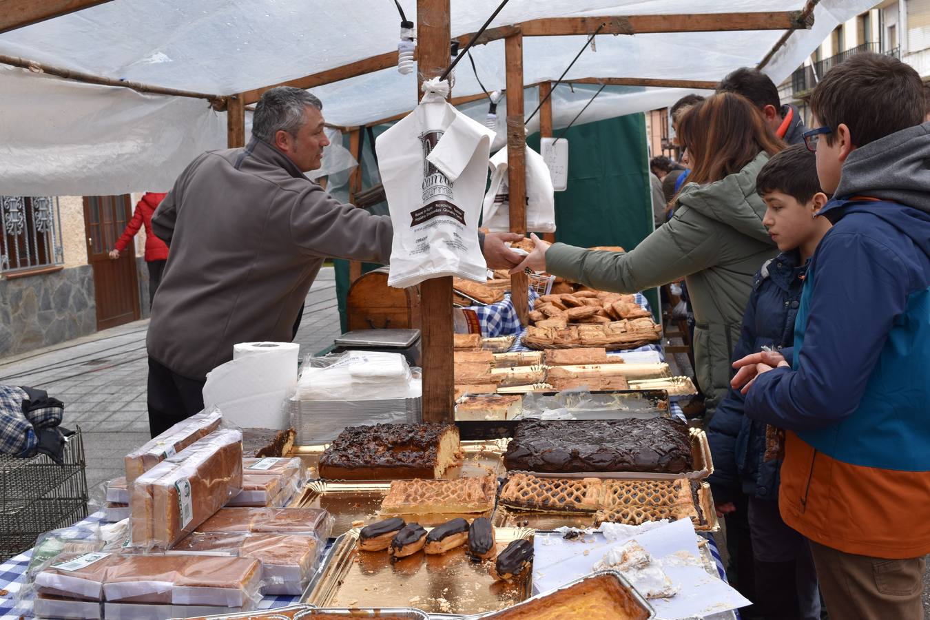 Feria de Ramos en la localidad palentina de Cervera de Pisuerga