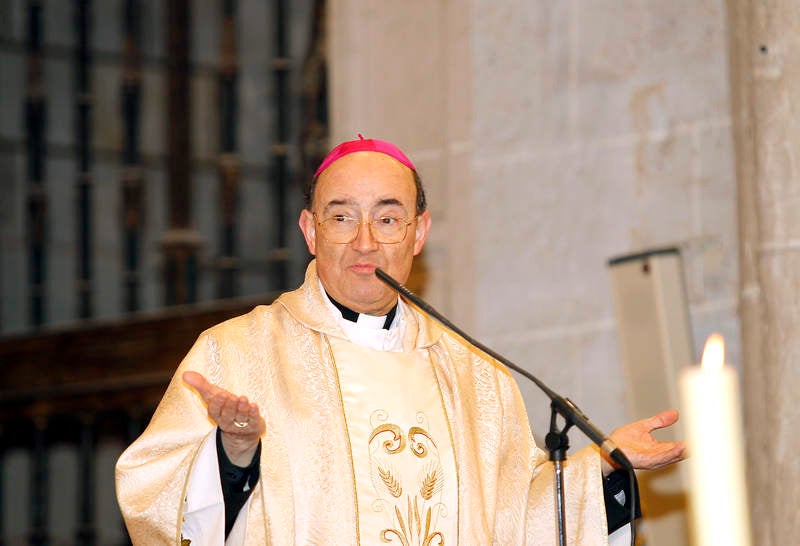 Misa Crismal en la catedral de Palencia