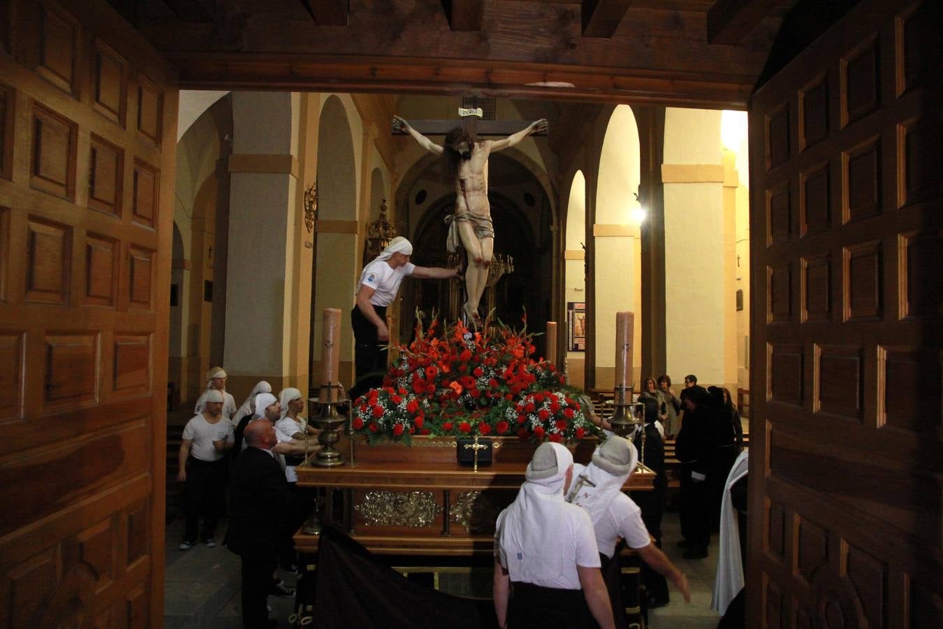 Procesión y Oración de los Cinco Misterios en Segovia (1/2)