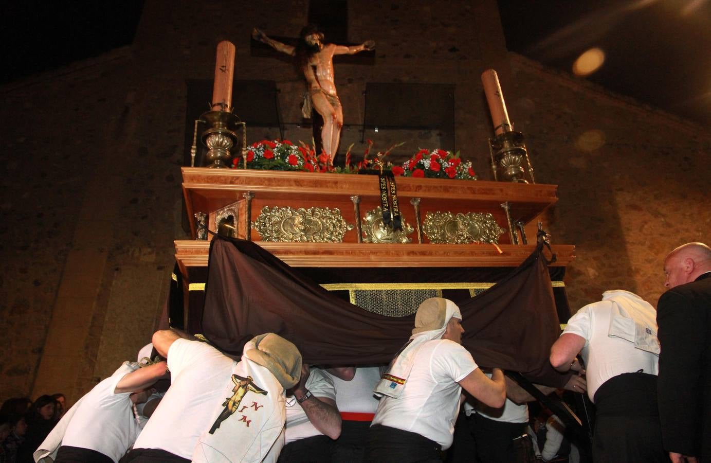 Procesión y Oración de los Cinco Misterios en Segovia (1/2)