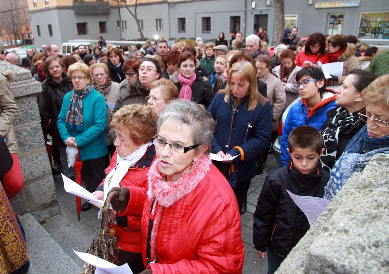 Procesión de la Pasión de Jesucristo por los niños del barrio de  San José de Segovia