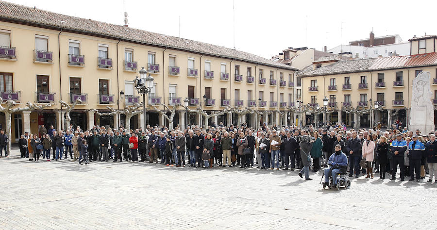 Minuto de silencio en Palencia por los atentados de Bruselas