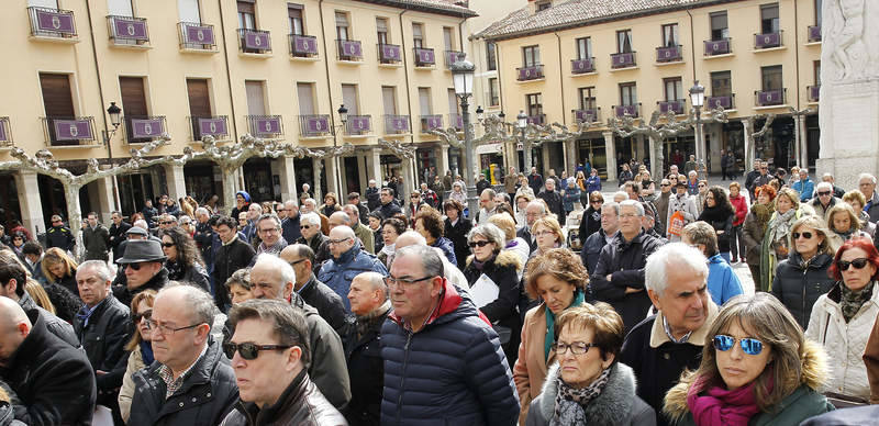 Minuto de silencio en Palencia por los atentados de Bruselas