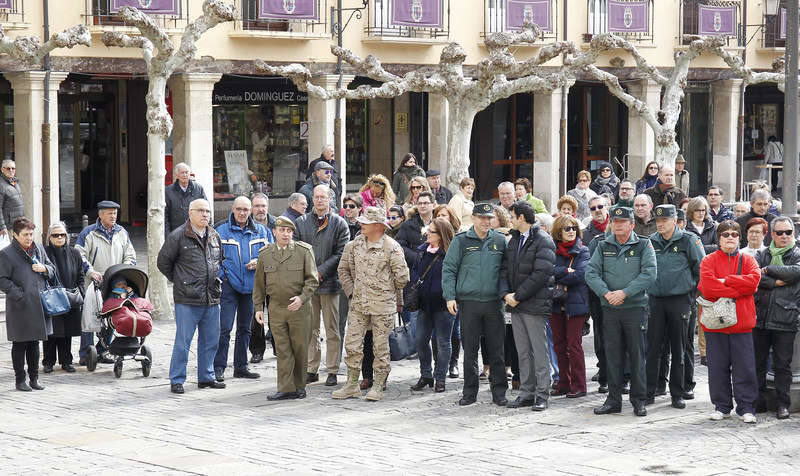 Minuto de silencio en Palencia por los atentados de Bruselas