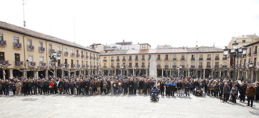 Minuto de silencio en Palencia por los atentados de Bruselas