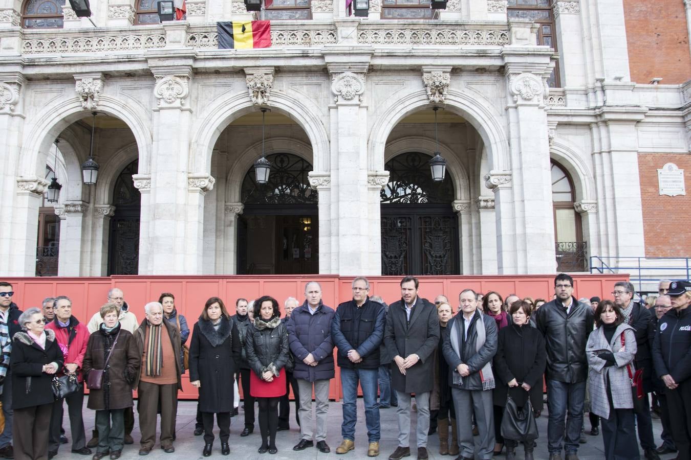 Minuto de silencio en Valladolid y provincia por los atentados de Bruselas