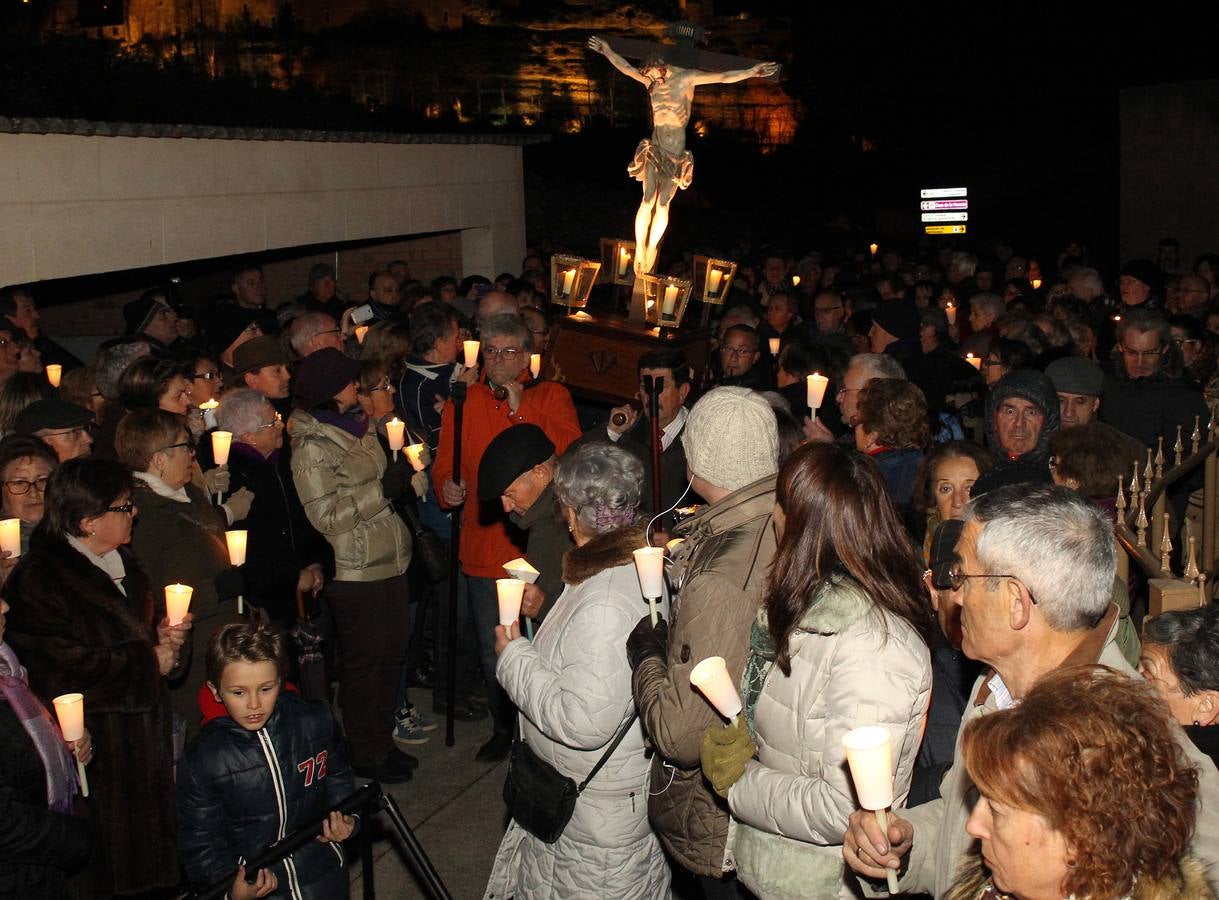 Santo Vía Crucis y procesión del Santo Cristo de la Paciencia en Segovia