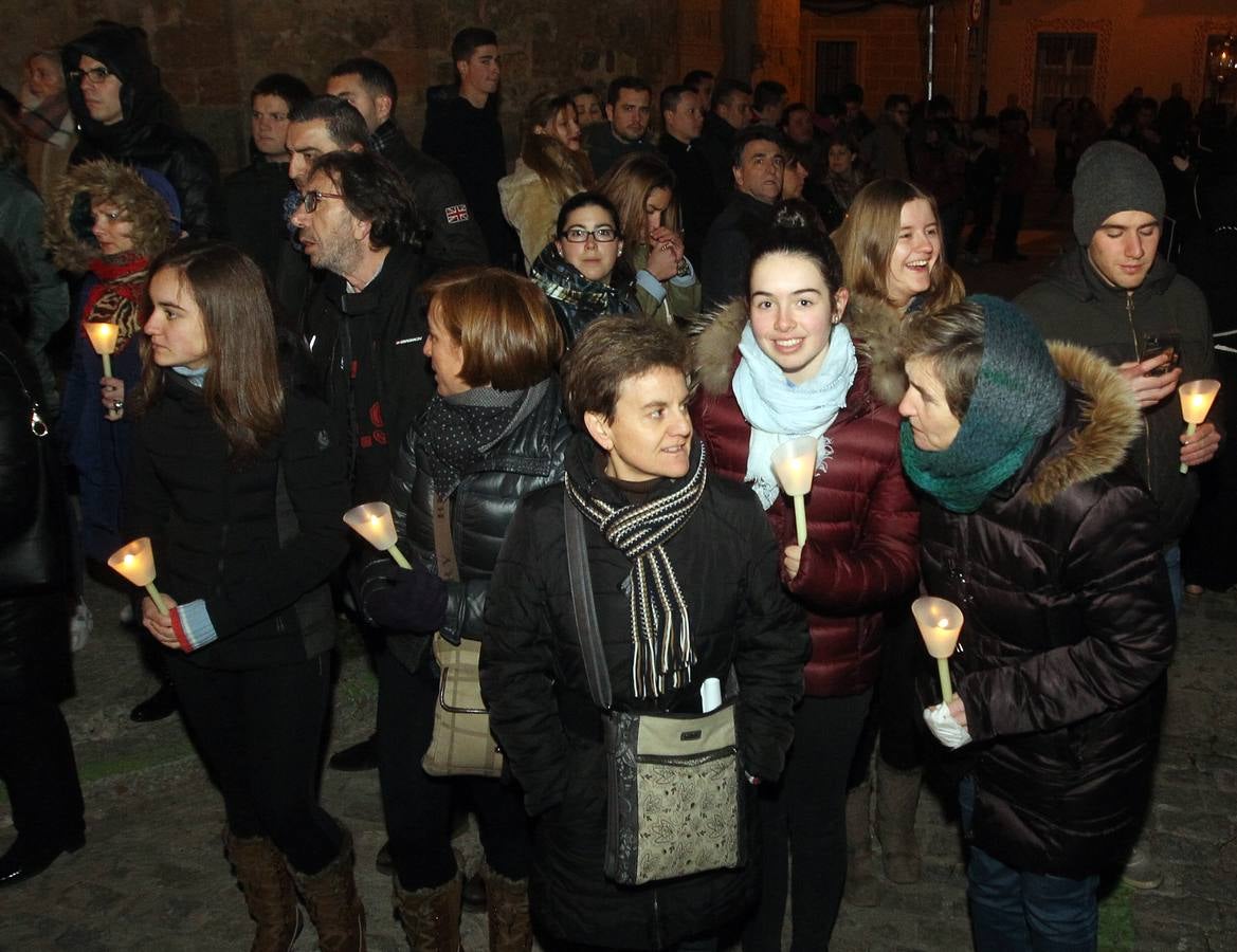 Santo Vía Crucis y procesión del Santo Cristo de la Paciencia en Segovia