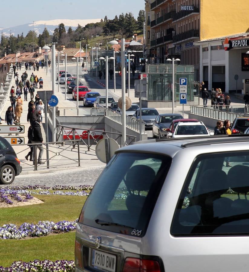 Segovia se llena de turistas