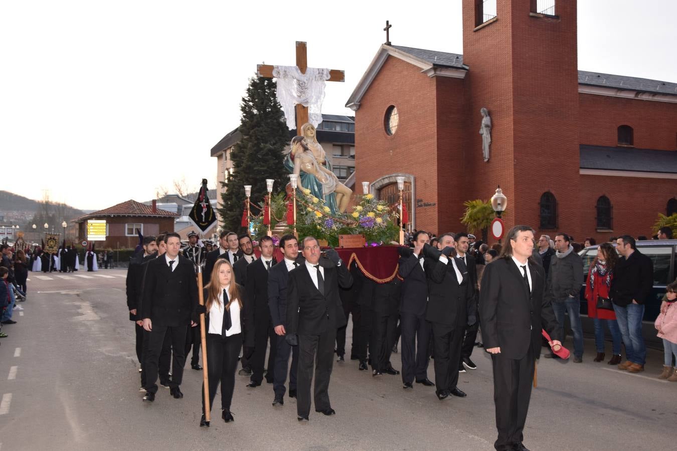 Procesión del Jueves Santo en Guardo (Palencia)