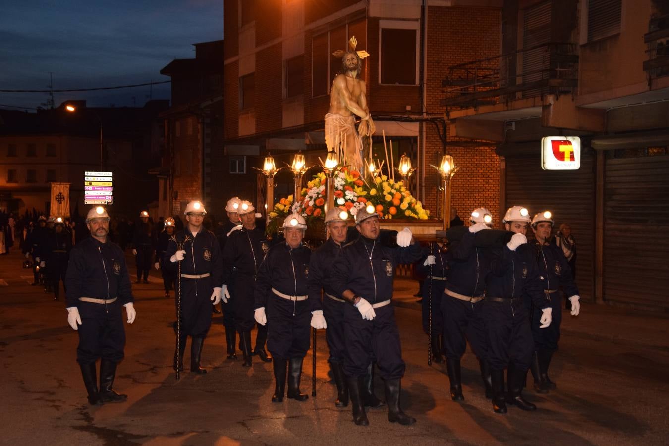 Procesión del Jueves Santo en Guardo (Palencia)
