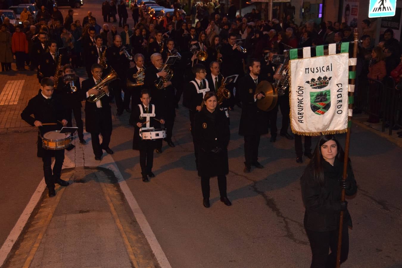 Procesión del Jueves Santo en Guardo (Palencia)