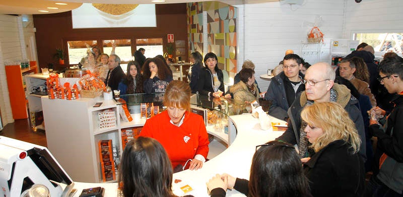Tradicional degustación de chocolate que la Trapa ofrece en Jueves Santo