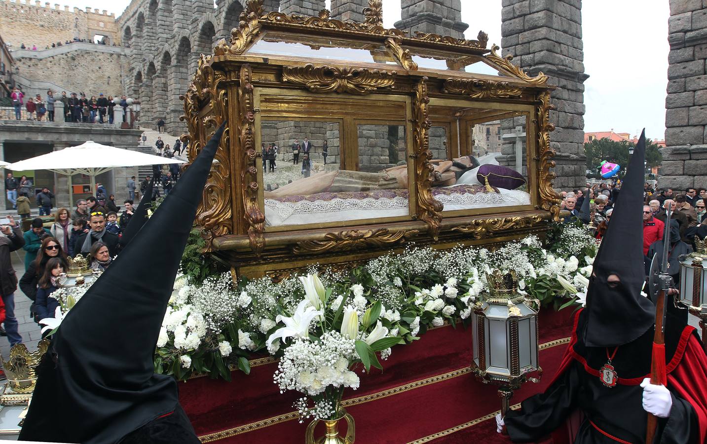 Procesión del Santo Cristo de los Gascones en Segovia