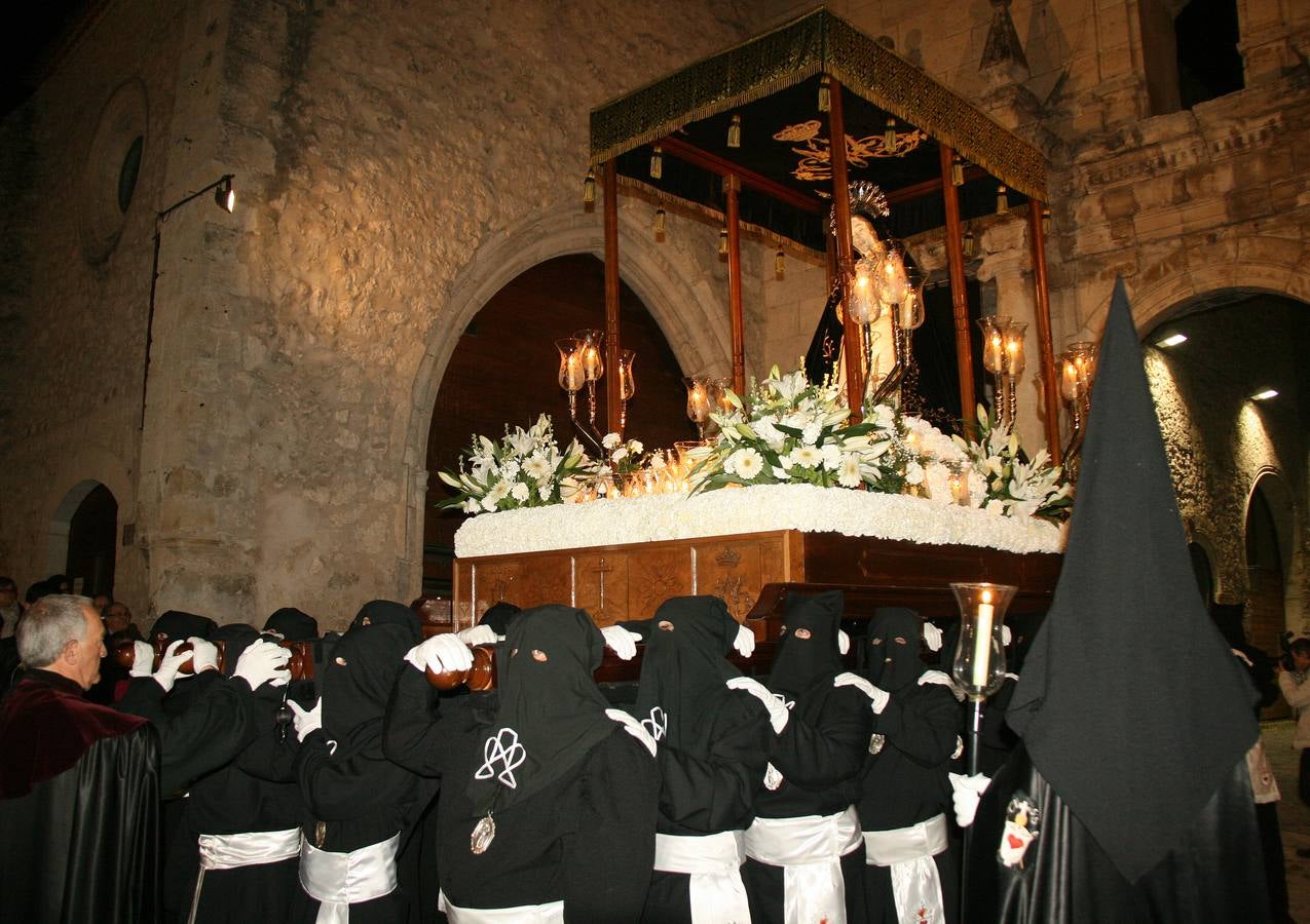 Procesión del Viernes Santo en Cuéllar (Segvia)