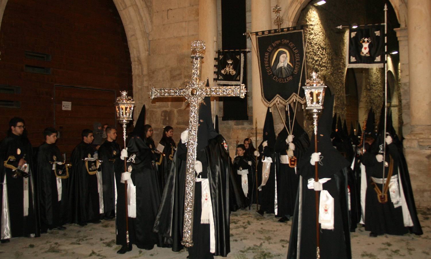 Procesión del Viernes Santo en Cuéllar (Segvia)