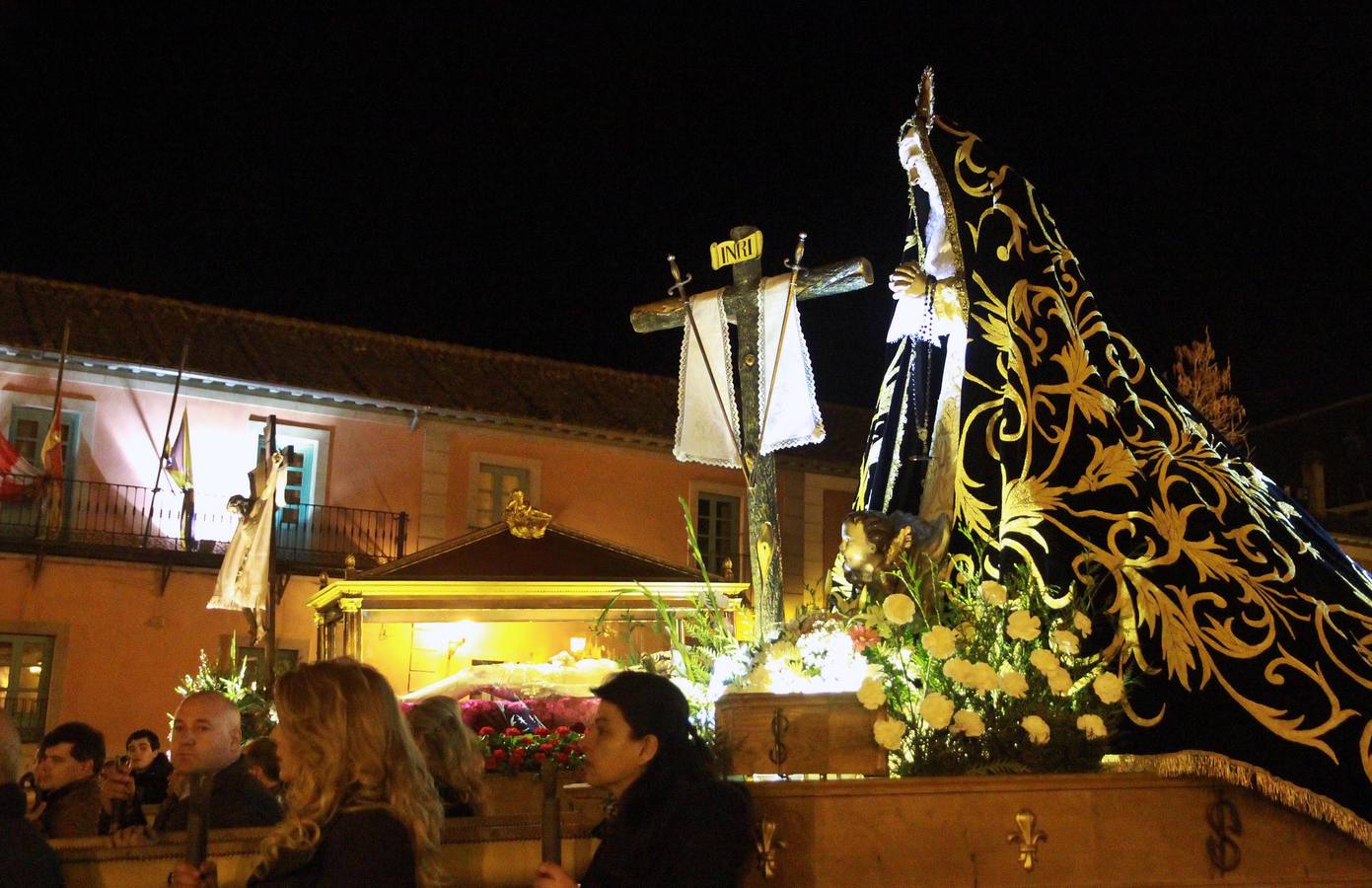 Procesión del Santo Entierro en La Granja (Segovia)
