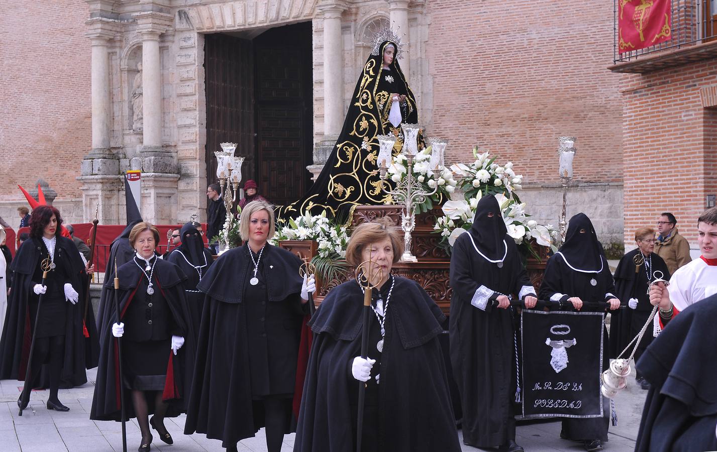 Procesión del Encuentro en Medina del Campo (Valladolid)