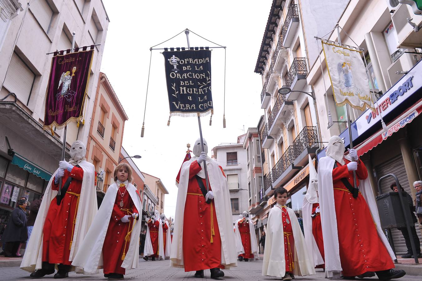 Procesión del Encuentro en Medina del Campo (Valladolid)
