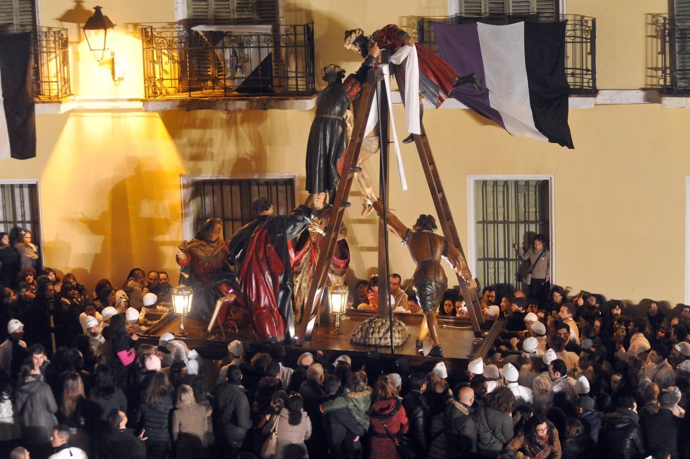 Procesión del Dolor y La Soledad en Medina de Rioseco (Valladolid)