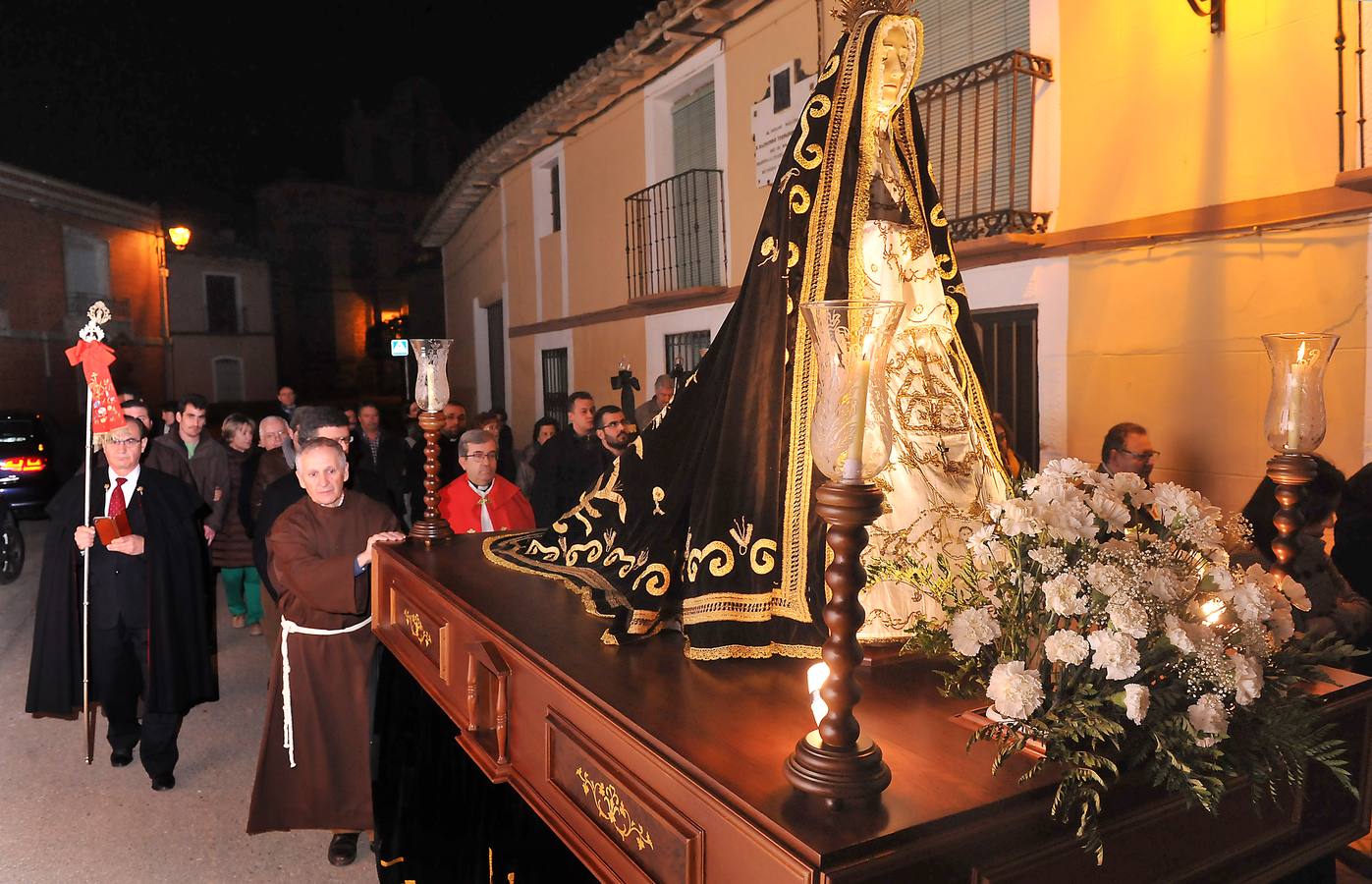 Ceremonia del Descedimiento en  Villavicencio de los Caballeros (Valladolid)